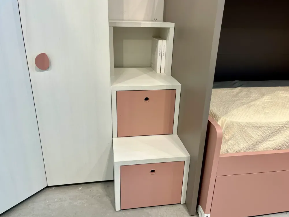 CAMERETTA Cameretta con letto a castello SCONTATA a PREZZI OUTLET^Nidi New