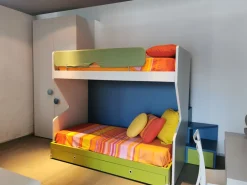 Cameretta Nuvola   con letto a castello scontata^Nidi Online