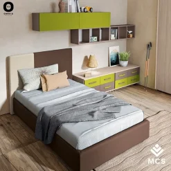 Gruppo Silwood Cameretta Omnias con letto una piazza e mezza in offerta- Camerette