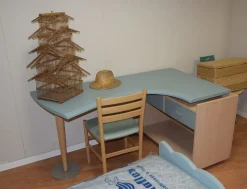 Battistella CAMERETTA Polo faggio e verde ghiaccio a PREZZI OUTLET- Camerette