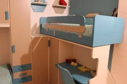 Furlan Cameretta Progetto cameretta con letto a ponte in offerta- Camerette