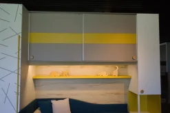 Doimo CityLine Cameretta Qik con letto a ponte in Offerta Outlet- Camerette