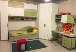 Cameretta Qik con letto a ponte a prezzo Outlet^Doimo CityLine