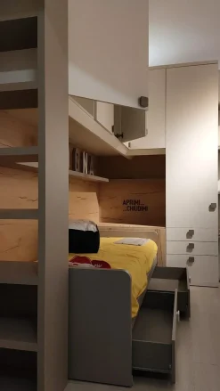 Sale Cameretta Quick ponte  con letto a terra scontata Camerette