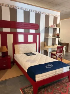 Cameretta Romantic letti a terra a prezzo Outlet^Callesella