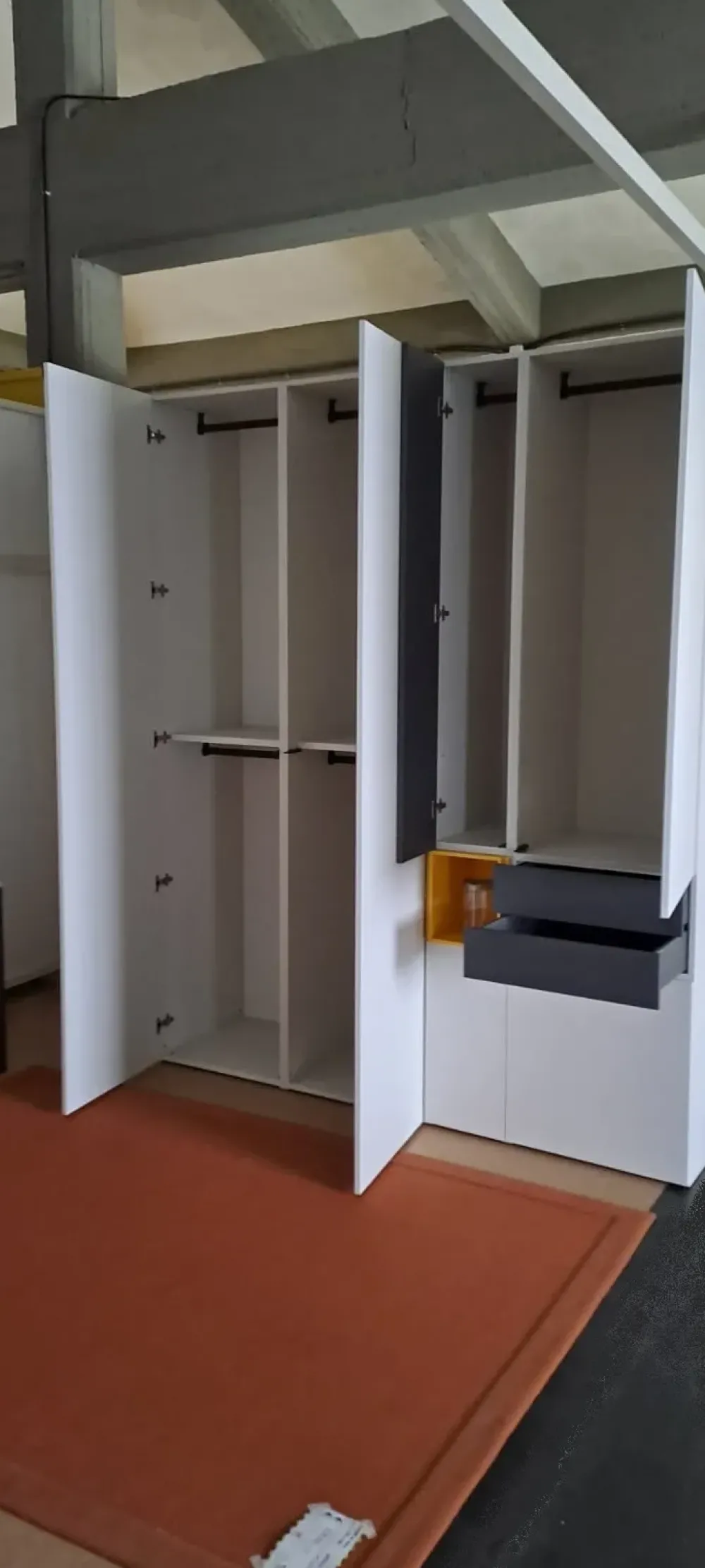 Cameretta Room 74 Moretti compact letti a terra a prezzo Outlet^Moretti Compact Camerette Best