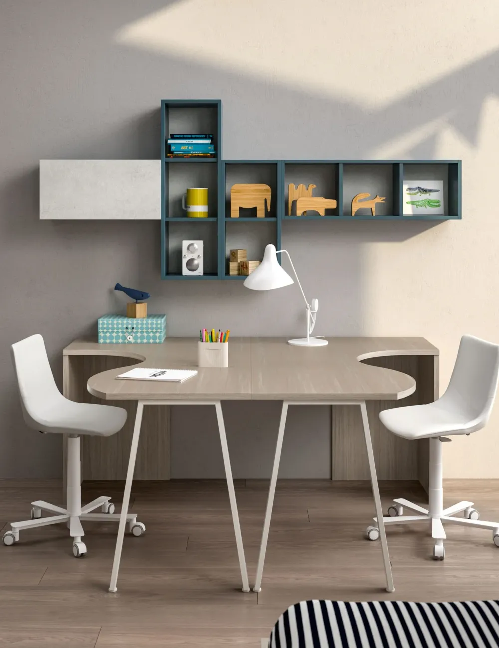 Sale Cameretta Room154 con letto a soppalco scontata Camerette