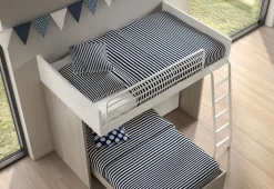 Sale Cameretta Room154 con letto a soppalco scontata Camerette