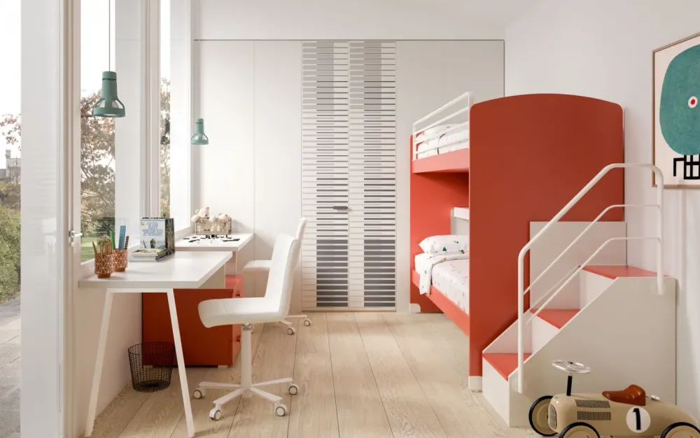 Cameretta Room161 con letto a castello in offerta^Collezione esclusiva Hot