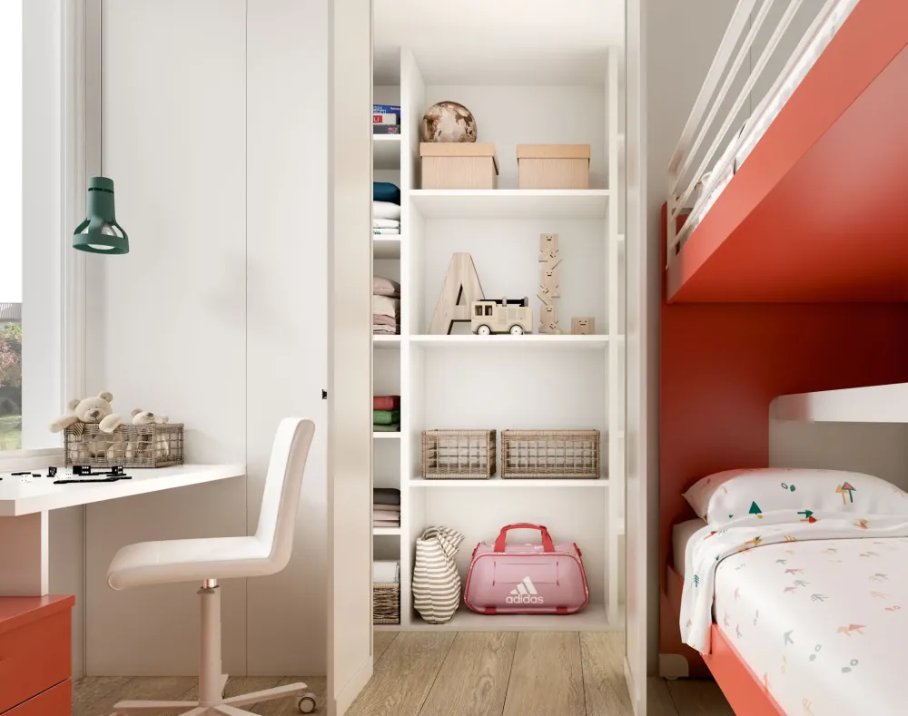 Cameretta Room161 con letto a castello in offerta^Collezione esclusiva Hot