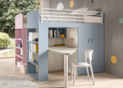 Collezione esclusiva Cameretta Room165  con letto a soppalco scontata- Camerette