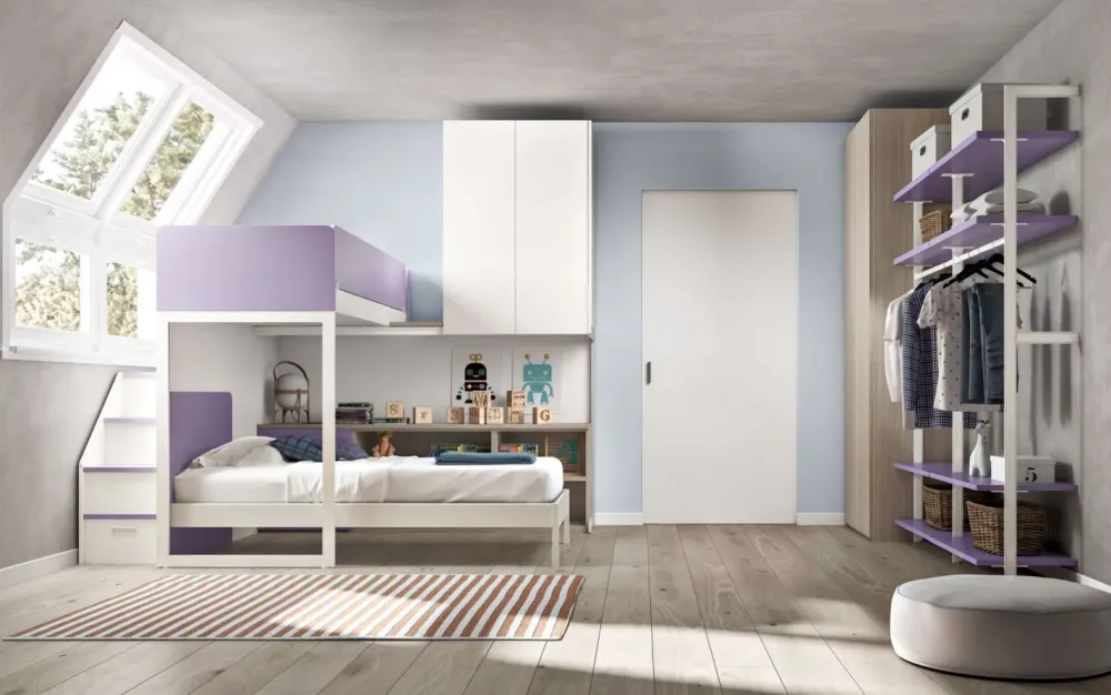 Cameretta Room169 con letto a soppalco in offerta^Collezione esclusiva