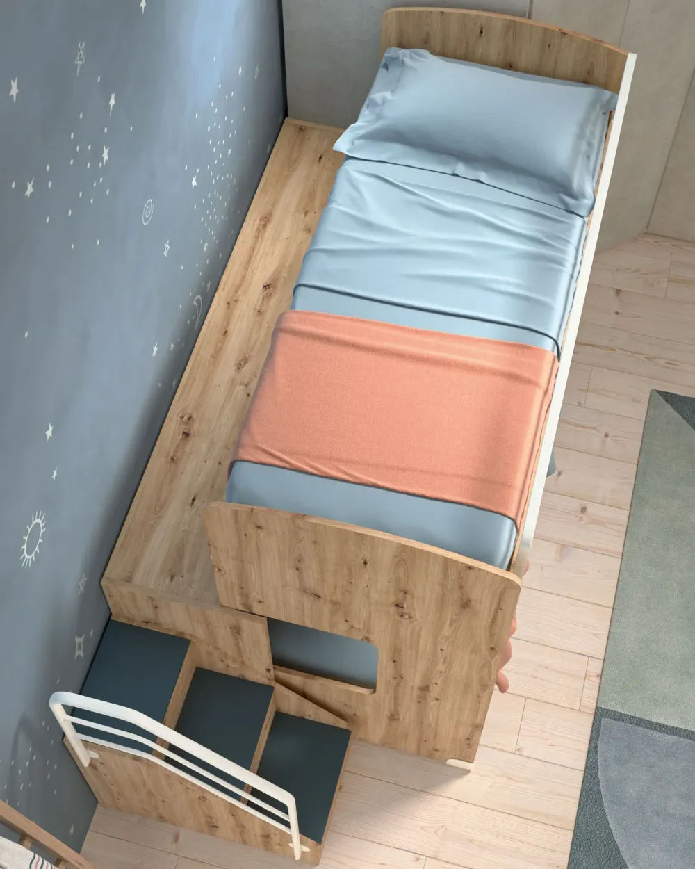 Cameretta Room160 con letto a castello in offerta^Collezione esclusiva Sale