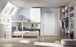 Cameretta Room169 in legno a prezzo Outlet^ZG Mobili Hot