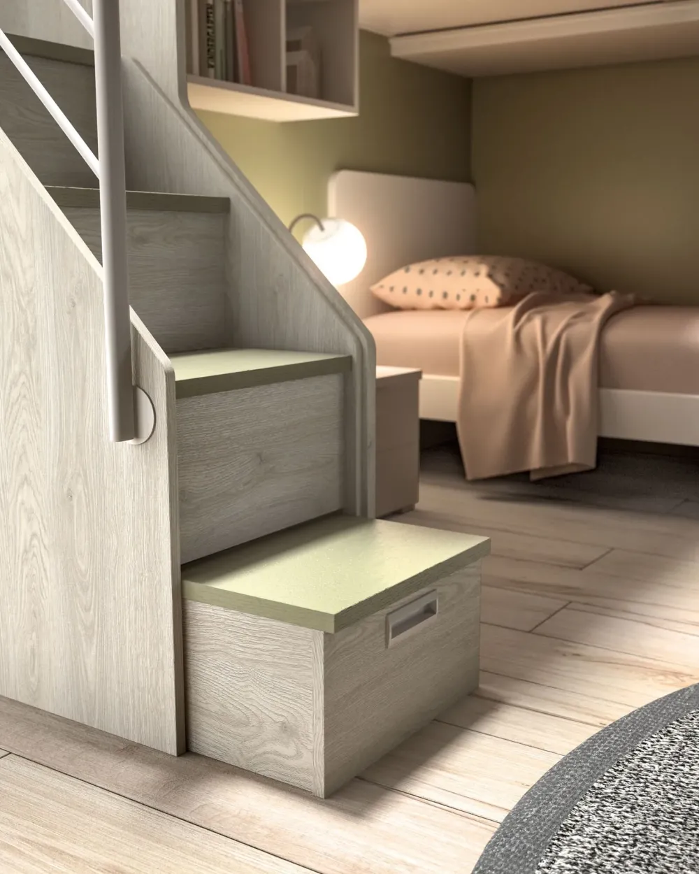 ZG Mobili CAMERETTA Room167 a PREZZI OUTLET- Camerette