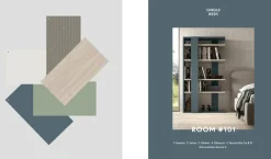 ZG Mobili Cameretta Room01 in laminato materico a prezzo scontato- Camerette