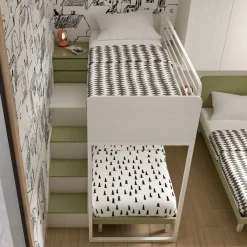 Cameretta Room159  con letto a castello scontata^ZG Mobili Sale