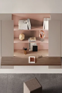 Clever Cameretta S22 * in laminato materico a prezzo scontato- Camerette