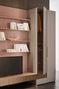 Clever Cameretta S22 * in laminato materico a prezzo scontato- Camerette