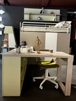 Cameretta S14 salvaspazio in laminato opaco a prezzo scontato^Dielle Hot