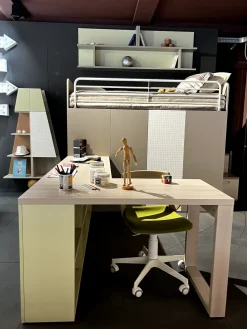 Cameretta S14 salvaspazio in laminato opaco a prezzo scontato^Dielle Hot