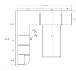 Hot CAMERETTA Composizione 26 SCONTATA a PREZZI OUTLET Camerette