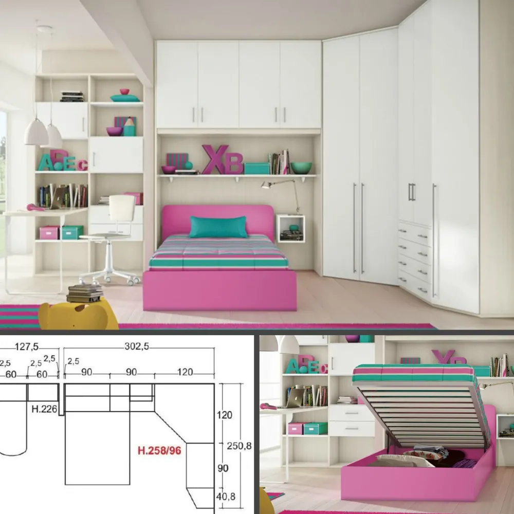 CAMERETTA Cameretta a ponte 14 SCONTATA a PREZZI OUTLET^San Martino Mobili