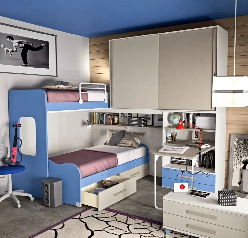 Outlet CAMERETTA Cameretta a soppalco 26 SCONTATA a PREZZI OUTLET Camerette