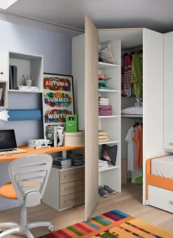 Hot CAMERETTA Composizione 14 SCONTATA a PREZZI OUTLET Camerette