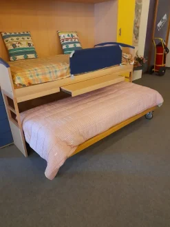 Assomobili Cameretta Santi   in legno a prezzo Outlet- Camerette