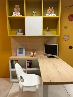 Doimo CityLine Cameretta Scrivania con libreria senza letto in offerta- Camerette