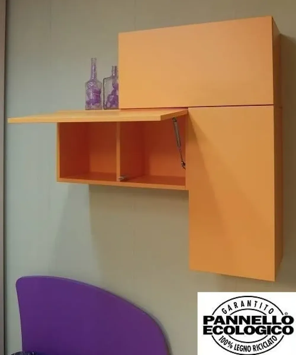 Cameretta Sirius Moretti compact con letto a terra a prezzo Outlet^Moretti Compact Camerette New