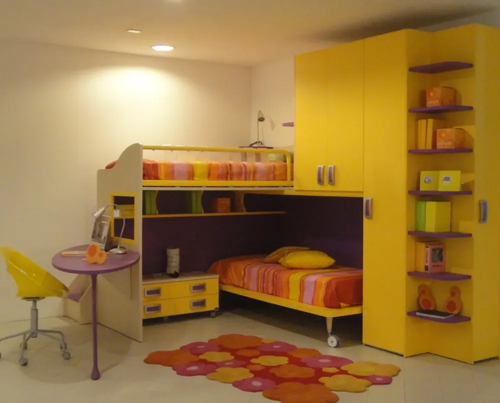 Online CAMERETTA Sirius Moretti compact a PREZZI OUTLET Camerette