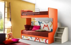 Discount Cameretta Smart  con letto a castello scontata Camerette