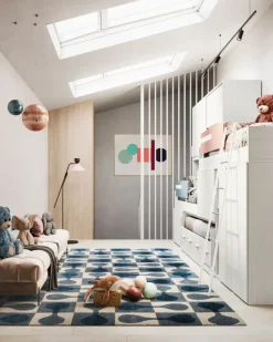 San Martino Mobili Cameretta Smart junior 42 con letto a soppalco scorrevole in offerta- Camerette