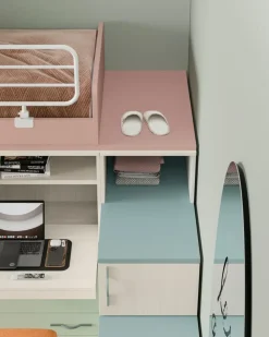 Cameretta Smart in laminato materico a prezzo Outlet^San Martino Mobili Clearance