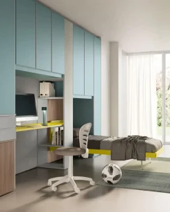 San Martino Mobili Cameretta Smart con letto a ponte in offerta- Camerette