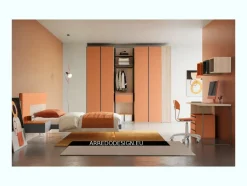 San Martino Mobili Cameretta Smart letti a terra scontata- Camerette