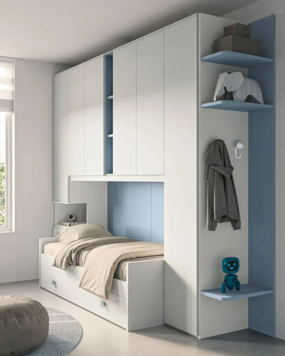 Best Cameretta Smart in laminato materico a prezzo scontato Camerette