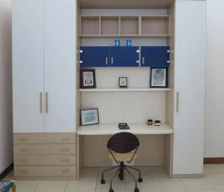 Sale Cameretta T200 leonardo in laccato opaco a prezzo scontato Camerette