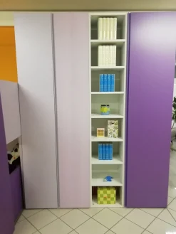 Cameretta Tag con letto a soppalco scorrevole a prezzo scontato^Siloma Online