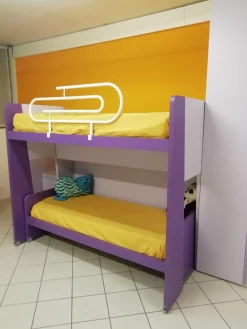 Cameretta Tag con letto a soppalco scorrevole a prezzo scontato^Siloma Online