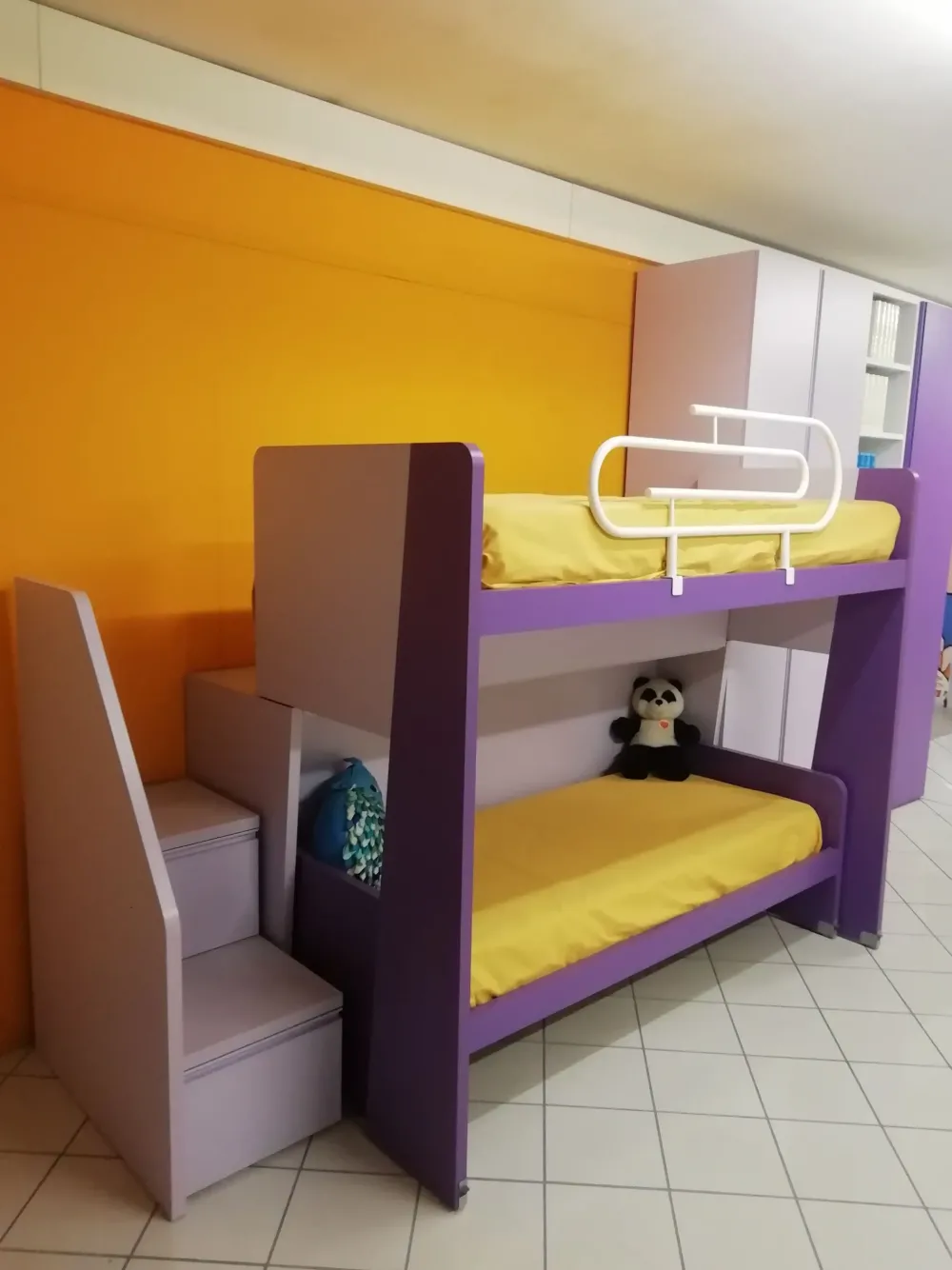 Cameretta Tag con letto a soppalco scorrevole a prezzo scontato^Siloma Online