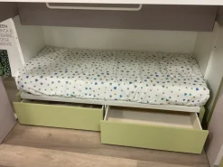 Cameretta Tana del lupo  con letto a castello scontata^Doimo CityLine Discount