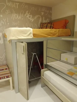 Cameretta Tumudei tiramolla in laccato opaco a prezzo scontato^Tumidei