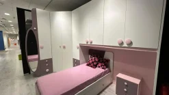 La casa moderna Cameretta Tweet in laminato materico a prezzo scontato- Camerette