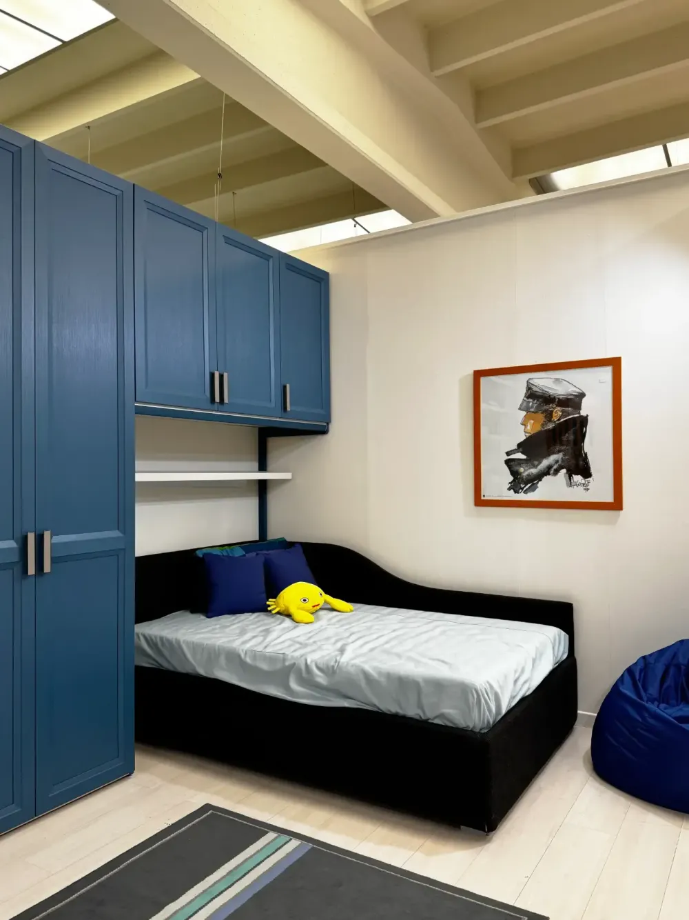 Cameretta Vogue con letto a ponte a prezzo scontato^Moretti Compact Camerette Online