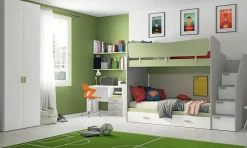 Colombini Casa Cameretta Volo c324 con letto a castello a prezzo scontato- Camerette