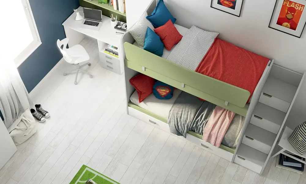 Colombini Casa Cameretta Volo c324 con letto a castello a prezzo scontato- Camerette