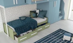 Colombini Casa Cameretta Volo c315  con letto a soppalco scontata- Camerette